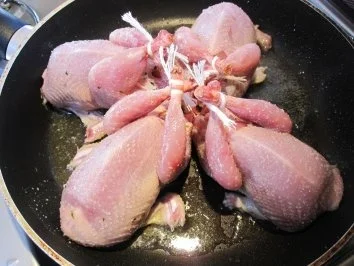 Wachteln mit pikanter Füllung - Rezept - Bild Nr. 5