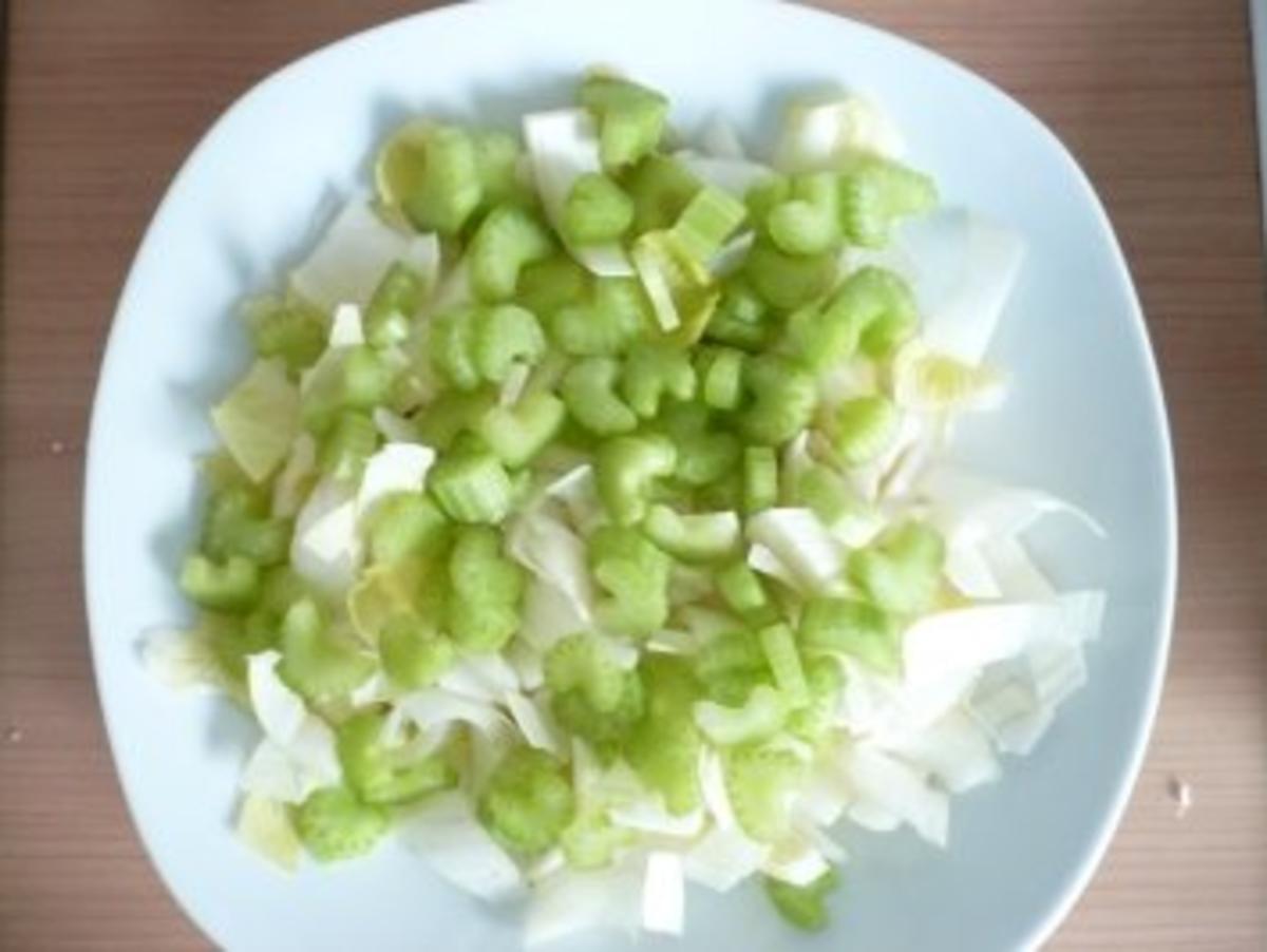 Chicoree - Sellerie - Salat - Rezept - Bild Nr. 6