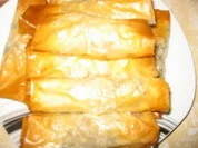 Strudelröllchen mit Hack - Rezept