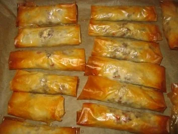 Strudelröllchen mit Hack - Rezept - Bild Nr. 6