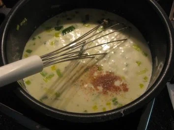 Rezept: Hack-Käse-Lauch-Suppe Bild Nr. 13 Hack-Käse-Lauch-Suppe - Rezept - Bild Nr. 13