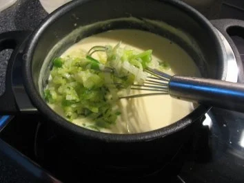 Käse-Lauch-Suppe Vegetarisch - Rezept - Bild Nr. 12