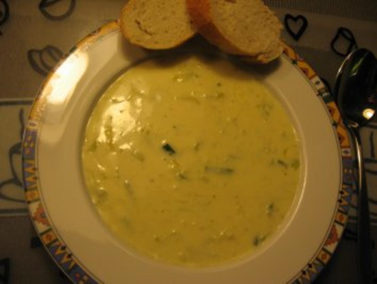 Käse-Lauch-Suppe Vegetarisch - Rezept