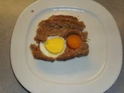 Rezept: Fleischgerichte: Hackbraten mit Mรถhren und Eierfรผllung Fleischgerichte: Hackbraten mit Mรถhren und Eierfรผllung - Rezept