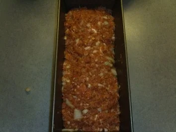 Fleischgerichte: Hackbraten mit Möhren und Eierfüllung - Rezept - Bild Nr. 4