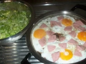 Rezept: Gemischter Indiviensalat nach Omas- Art & Eierfleckern ! Bild Nr. 2 Gemischter Indiviensalat nach Omas- Art & Eierfleckern ! - Rezept - Bild Nr. 2