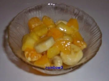 Salat: Einfacher Exotischer Obstsalat - Rezept