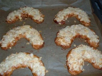 Kekse......Mandelhörnchen - Rezept - Bild Nr. 4