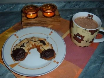 Kekse......Mandelhörnchen - Rezept