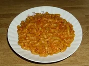 Fleischwurst-Rahm Bolognese-Nudeln - Rezept