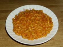 Fleischwurst-Rahm Bolognese-Nudeln - Rezept