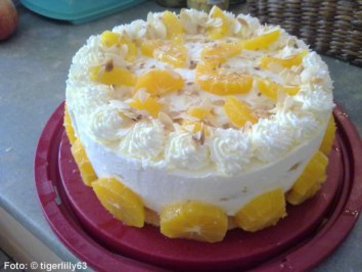 Bilder für Orangen-Joghurt-Torte Rezept