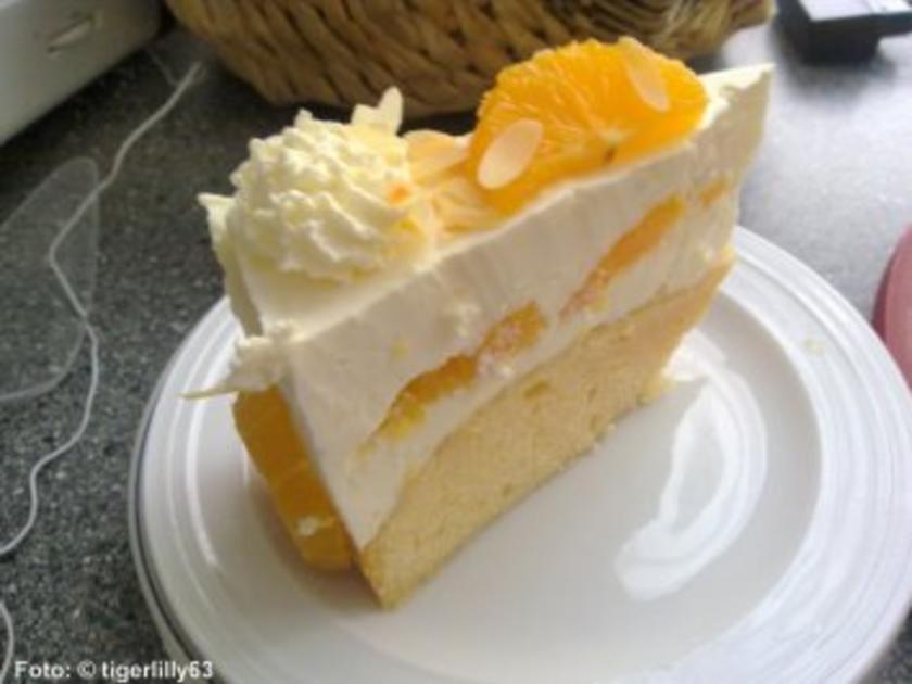 Orangen-Joghurt-Torte - Rezept mit Bild - kochbar.de