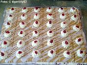 Preiselbeer-Butterkeks-Kuchen - Rezept