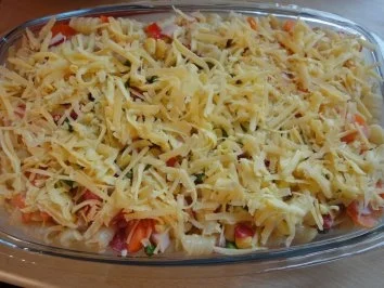 Kunterbunter Nudelauflauf - Rezept - Bild Nr. 4