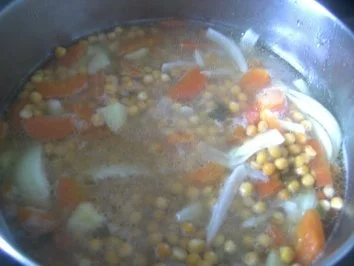 (  Eintopf  )  Gelbe Erbsensüppchen sonst gabs immer noch  Bockwurst dazu , ich muss - Rezept - Bild Nr. 7