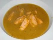 Steckrüben-Cremesuppe mit Lachsstreifen - Rezept