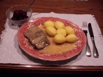 Rezept: Tafelspitz mit Meerettichsoße Tafelspitz mit Meerettichsoße - Rezept