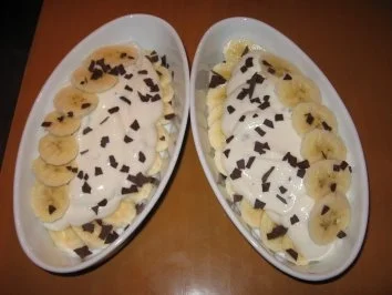 (ړײ)  Banana-Boat (ړײ) - Rezept