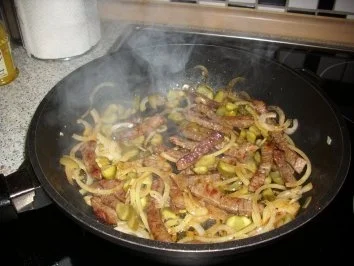 Rezept: Feines Geschnetzeltes vom Steak Bild Nr. 2 Feines Geschnetzeltes vom Steak - Rezept - Bild Nr. 2