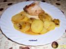 Kochen: Marinierte Hähnchenbrust auf Kartoffelscheiben - Rezept