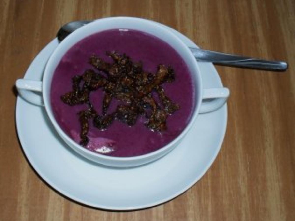 Rotkohlsuppe - einfach - 153 kcal/100g