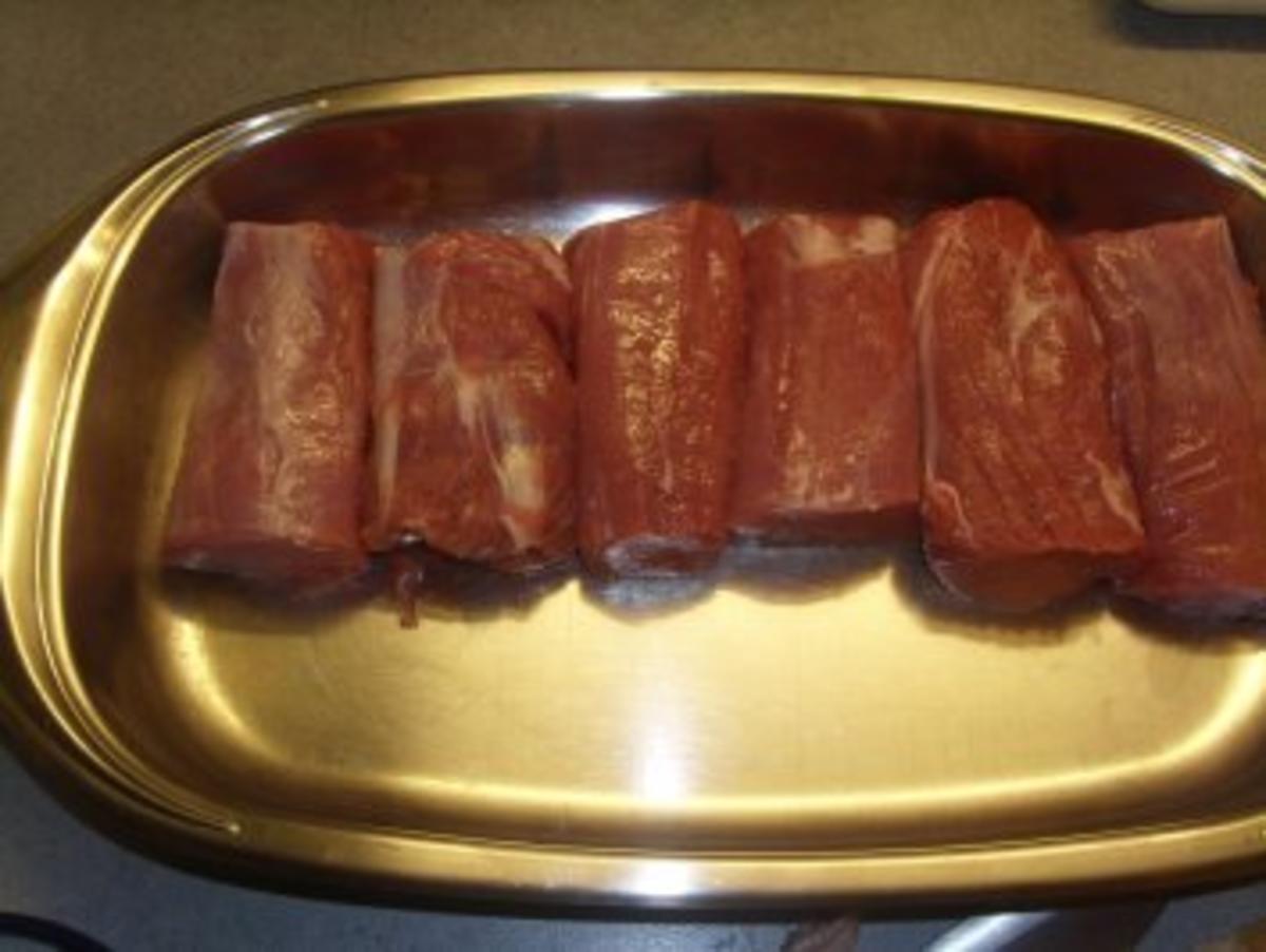 Fleischgerichte: Schweinfilet im Blätterteig - Rezept - Bild Nr. 3