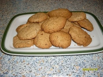 Haferflockenplätzchen - Rezept