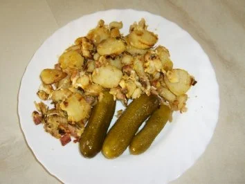 Bratkartoffeln, wie sie mein Mann macht - Rezept - Bild Nr. 7