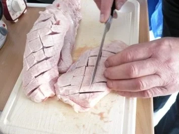 Rezept: Entenbrust mit Granatapfelsoße Bild Nr. 4 Entenbrust mit Granatapfelsoße - Rezept - Bild Nr. 4