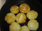 Knusprig gebratene Kloßplätzchen - Rezept