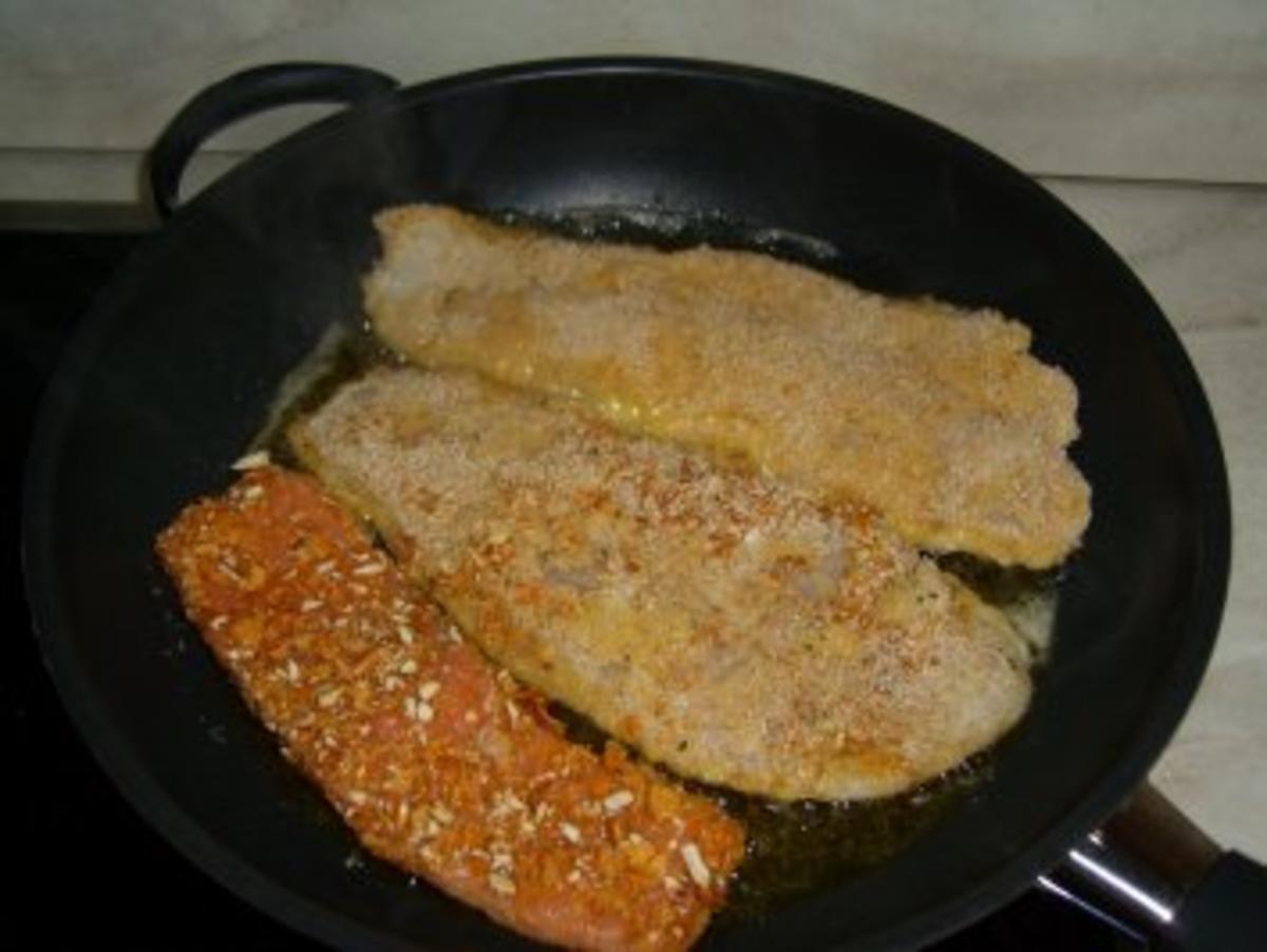 Pangasius & Seelachs in knuspriger Kruste mit Bild - Rezept - Bild Nr. 11