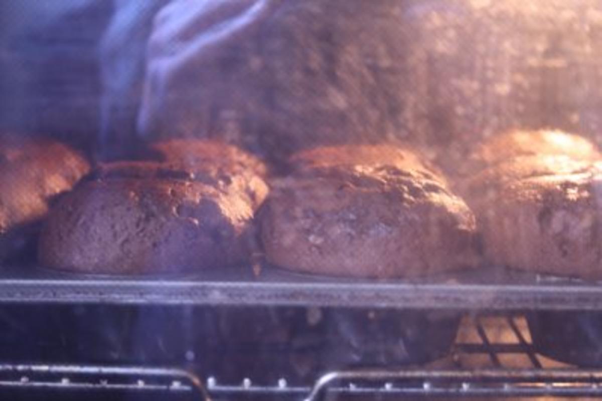 Double Chocolate Muffins mit Schokoladen-Kern - Rezept - Bild Nr. 2