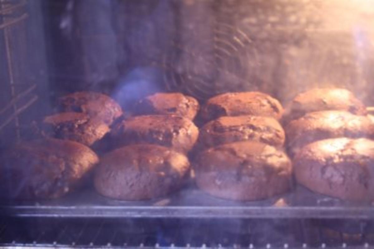 Double Chocolate Muffins mit Schokoladen-Kern - Rezept