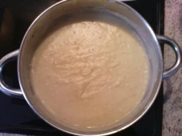 Rezept: Kartoffel-Lauchsuppe mit Schinkenstreifen Bild Nr. 5 Kartoffel-Lauchsuppe mit Schinkenstreifen - Rezept - Bild Nr. 5