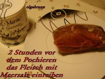 Pochiertes Rinderfilet mit Olga´s Traum-Sauce - Rezept - Bild Nr. 2