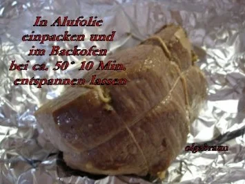 Pochiertes Rinderfilet mit Olga´s Traum-Sauce - Rezept - Bild Nr. 6