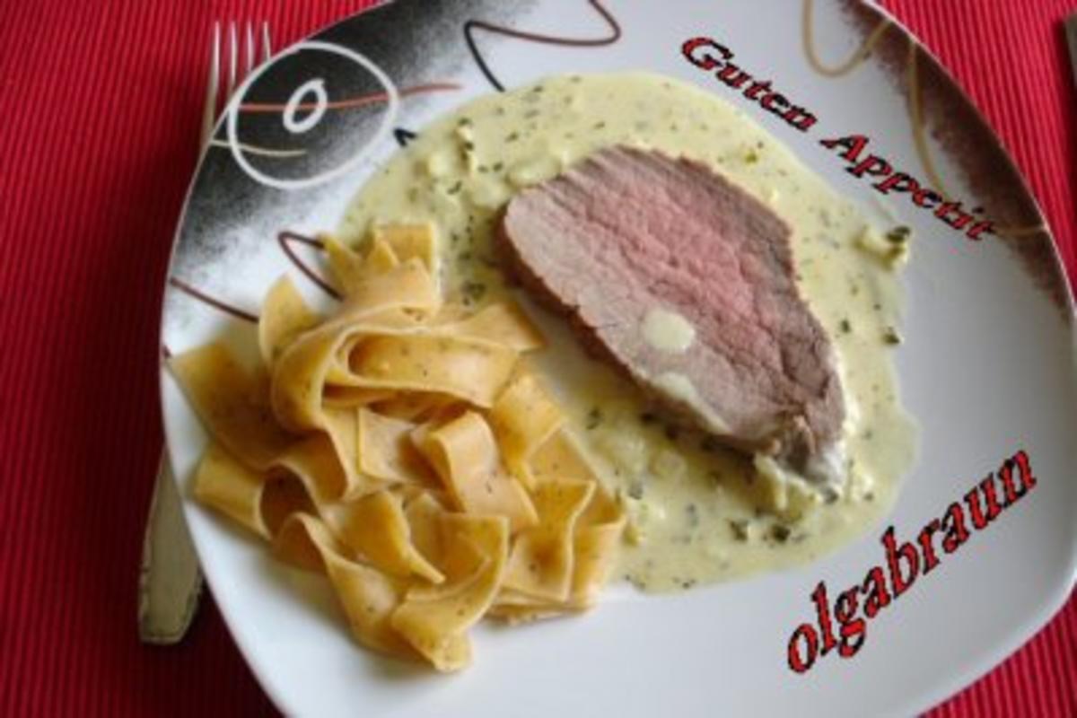 Pochiertes Rinderfilet mit Olga´s Traum-Sauce - Rezept Gesendet von
olgabraun