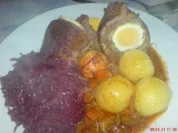 Rinderrouladen, gefüllt - Rezept