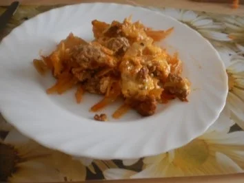 Rezept: Lahana fɪrɪnda ~ Weißkohlauflauf Lahana fɪrɪnda ~ Weißkohlauflauf - Rezept