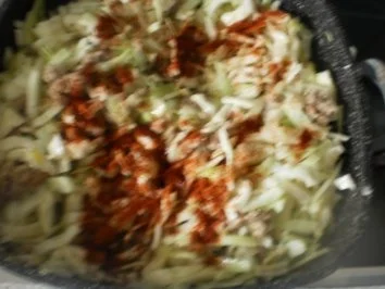 Rezept: Lahana fɪrɪnda ~ Weißkohlauflauf Bild Nr. 5 Lahana fɪrɪnda ~ Weißkohlauflauf - Rezept - Bild Nr. 5