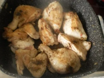 HUHN CACCIATORA ~ Huhn auf Jägerart - Rezept - Bild Nr. 7