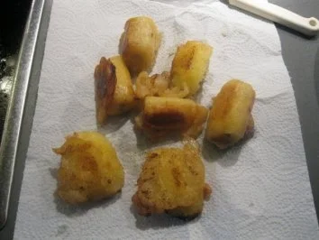 Rezept: GeBaCkEnEs oBsT MiT HoNiG UnD VaNiLLeEis Bild Nr. 5 GeBaCkEnEs oBsT MiT HoNiG UnD VaNiLLeEis - Rezept - Bild Nr. 5