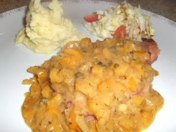 Rezept: Kasseler Kotelett mit Aprikosensauce Bild Nr. 6 Kasseler Kotelett mit Aprikosensauce - Rezept - Bild Nr. 6