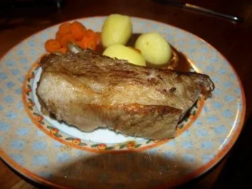 Dicke Rippe mit Biersoße - Rezept - Bild Nr. 7