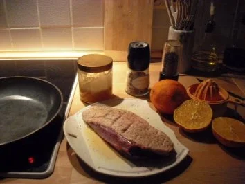 Entenbrust mit Orangen-Ingwersauce - Rezept - Bild Nr. 2