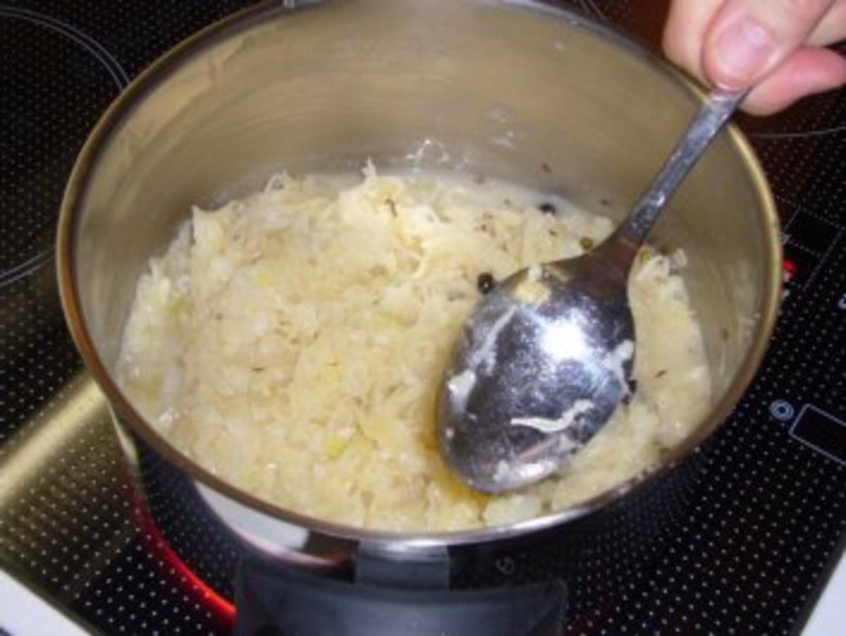 Sauerkraut mit Schinken und Kartoffel - Rezept - Bild Nr. 4