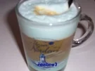 Getränk: Bleu Latte Macchiato - Rezept