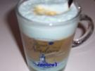 Getränk: Bleu Latte Macchiato - Rezept