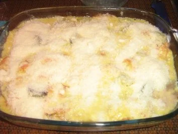 Rezept: Blumenkohl-Lachs-Auflauf Bild Nr. 5 Blumenkohl-Lachs-Auflauf - Rezept - Bild Nr. 5